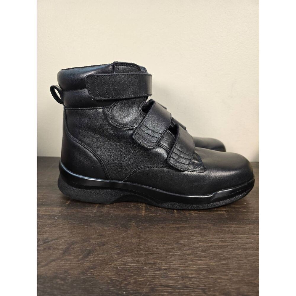 APEX Ambulator Triple Strap Orthotic Diabetic Boot Black Men's Size 10.5 Wide